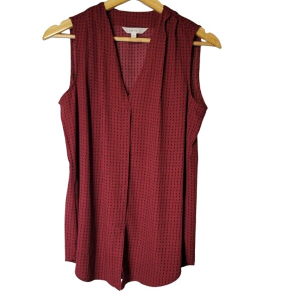 Cleo Burgundy Cardigan and Top Set Size Small - Picture 3 of 12